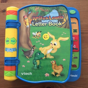 Vtech Write & Learn Letter Book review