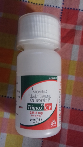 Trimox CV Dry Syrup for Bacterial Infections Trimox CV Dry Syrup for Bacterial Infections