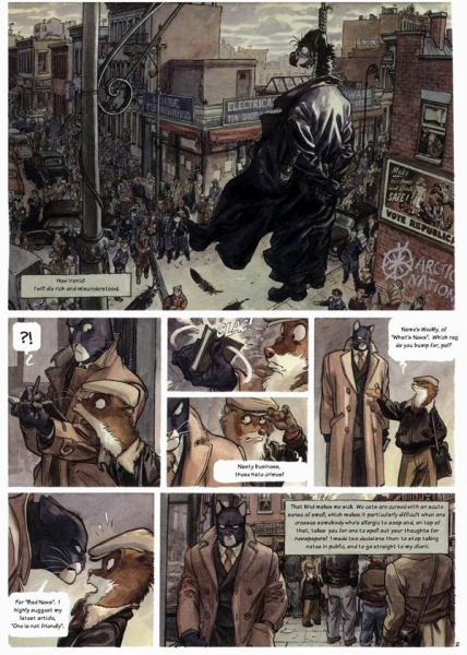 Blacksad: Arctic Nation, Comic Blacksad: Arctic Nation, Comic