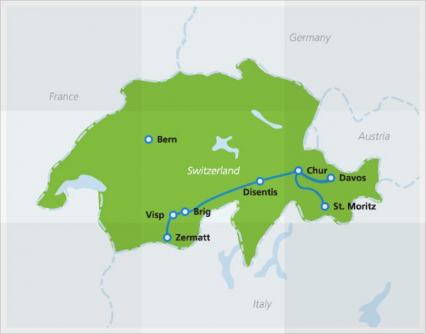 Glacier Express Scenic Train Glacier Express Scenic Train