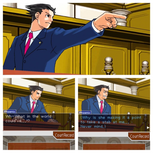 Phoenix Wright: Ace Attorney - Justice for All (DS Game) Phoenix Wright: Ace Attorney - Justice for All (DS Game)