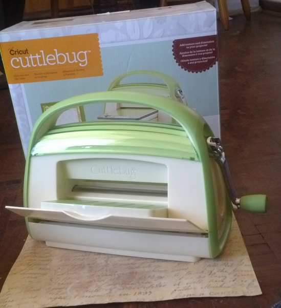 Review Cuttlebug, die cutting and embossing machine