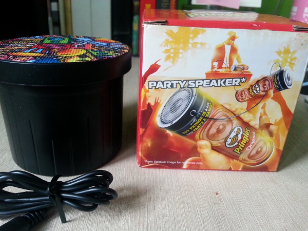 pringles party speaker