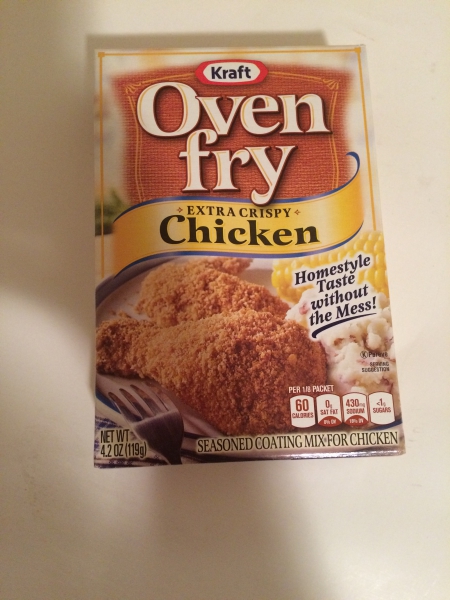 Kraft Oven Fry Extra Crispy Chicken Box Mix Kraft Oven Fry Extra Crispy Chicken Box Mix