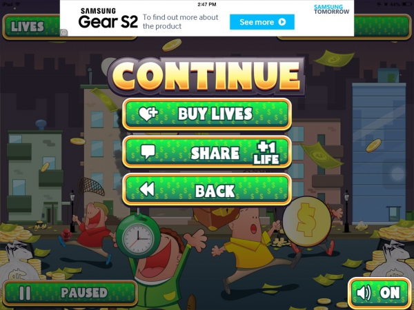 Money- Let It Rain, Game on IOS and Android Devices Money- Let It Rain, Game on IOS and Android Devices