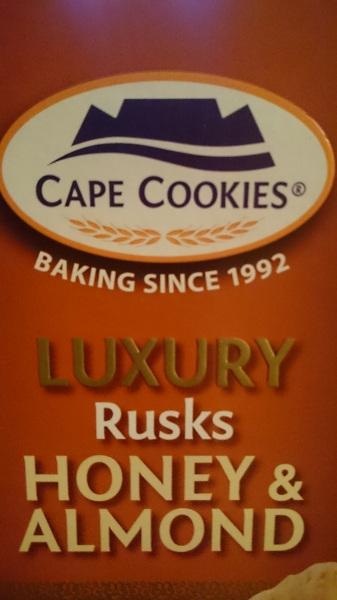 Cape Cookies' Luxury Rusks - Honey & Almond Cape Cookies' Luxury Rusks - Honey & Almond