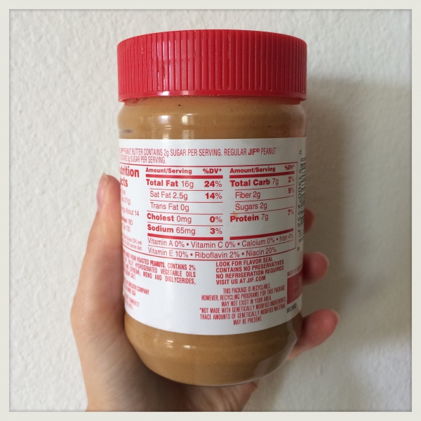 Jif Creamy Peanut Butter Jif Creamy Peanut Butter