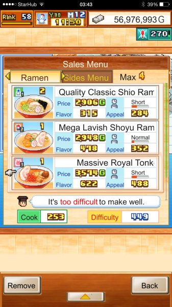 The Ramen Sensei(Game) The Ramen Sensei(Game)