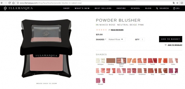 Illamasqua Powder Blusher Illamasqua Powder Blusher