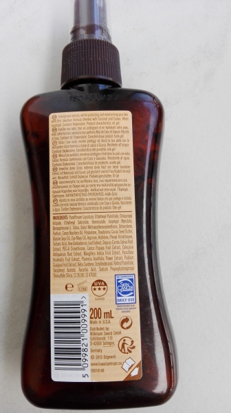 Protective Dry Spray Oil Spf 15 with Coconut and Guava by Hawaiian Tropic Protective Dry Spray Oil Spf 15 with Coconut and Guava by Hawaiian Tropic