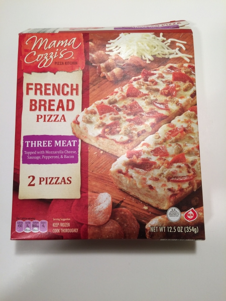 Mama Cozzi Three Meat French Bread Pizza Mama Cozzi Three Meat French Bread Pizza
