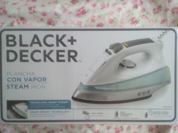 Black and Decker Steam Iron Model IRBD02LA Black and Decker Steam Iron Model IRBD02LA