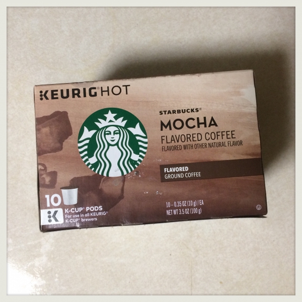 Starbucks Mocha flavored coffee k-cup pods Starbucks Mocha flavored coffee k-cup pods