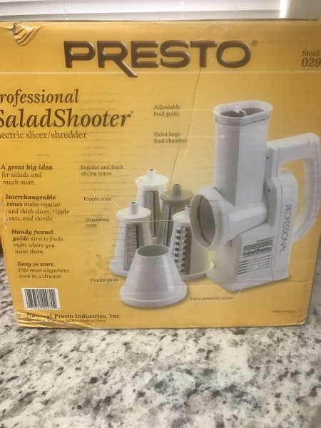 Presto 02970 Professional Salad Shooter Presto 02970 Professional Salad Shooter