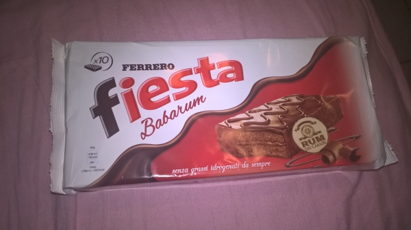 Fiesta Babarum, soft cake by Ferrero Fiesta Babarum, soft cake by Ferrero