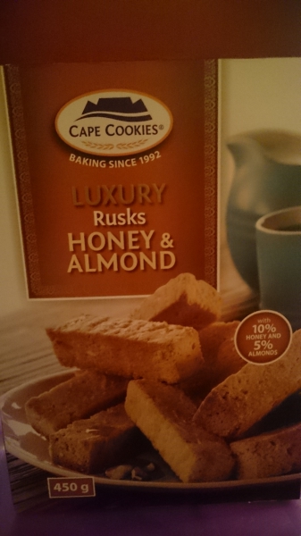 Cape Cookies' Luxury Rusks - Honey & Almond Cape Cookies' Luxury Rusks - Honey & Almond