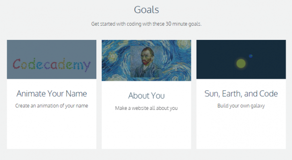 CodeCademy - website for learning web programming review