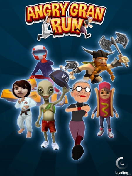 Angry Gran Run, Game on IOS and Android Devices Angry Gran Run, Game on IOS and Android Devices