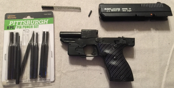 Hi-Point C9 9mm semiautomatic pistol Hi-Point C9 9mm semiautomatic pistol