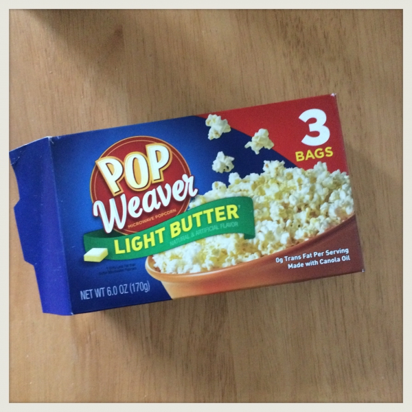 Pop Weaver Light Butter Microwave Popcorn review