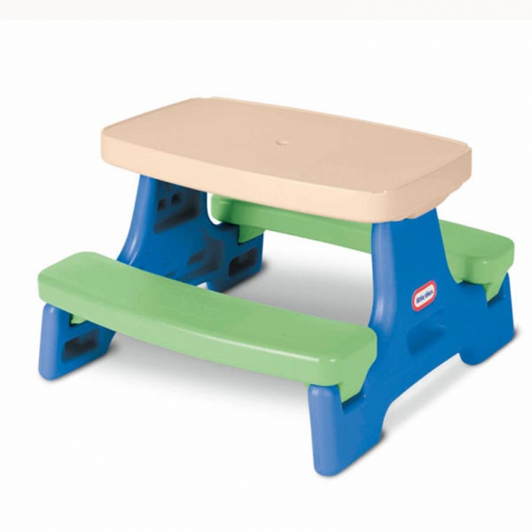 Little Tikes Easy Store Jr Play Table-Blue Green Little Tikes Easy Store Jr Play Table-Blue Green