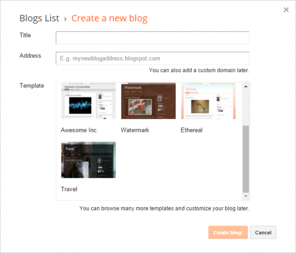 Blogger Blogger