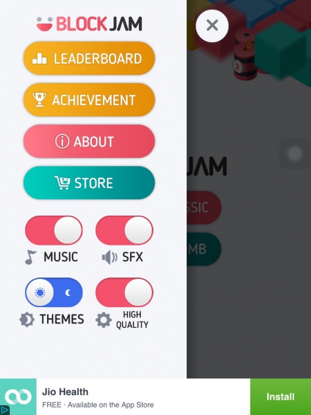 Block Jam! Game on IOS and Android Devices Block Jam! Game on IOS and Android Devices