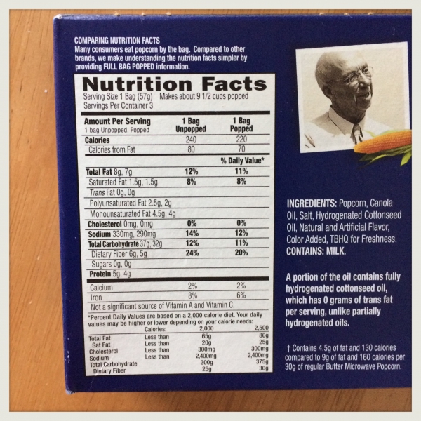 Pop Weaver Light Butter Microwave Popcorn review