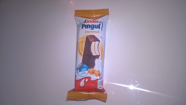 Kinder Pingui Caramel soft cake, by Ferrero Kinder Pingui Caramel soft cake, by Ferrero