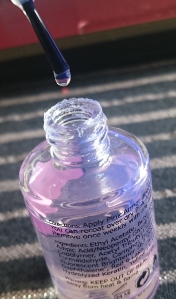 Pink Armor Nail Gel review