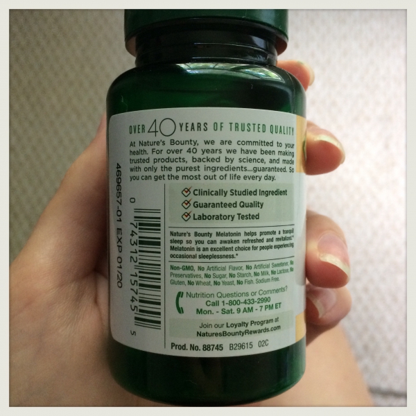 Nature's Bounty Melatonin Nature's Bounty Melatonin