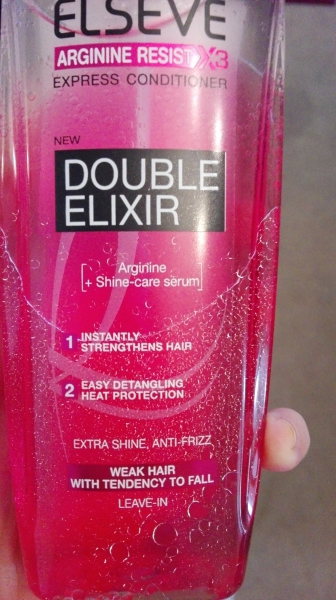 L'oreal Elseve Arginine Resist X3 Double Elixir Hair Conditioner L'oreal Elseve Arginine Resist X3 Double Elixir Hair Conditioner