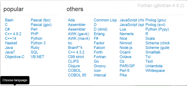 Ideone - online code writing and compiling tool Ideone - online code writing and compiling tool