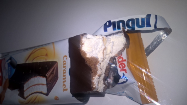 Kinder Pingui Caramel soft cake, by Ferrero Kinder Pingui Caramel soft cake, by Ferrero