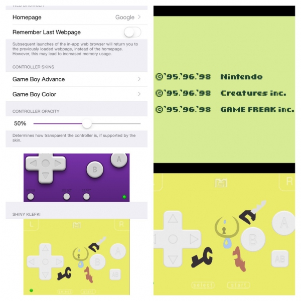 GBA4iOS (Gameboy Emulator) GBA4iOS (Gameboy Emulator)